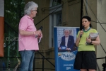 Moderátor Vladimír Vlach a vedúca redaktorka časopisu Receptář Hana Stuchlíková