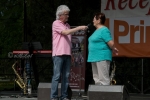 Moderátor Vladimír Vlach s Martou Studenou