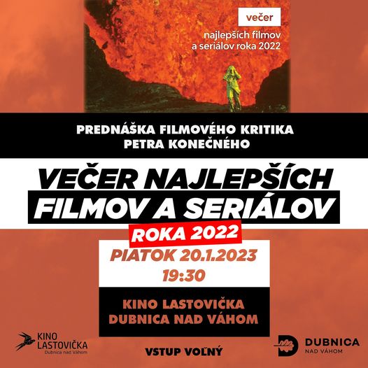 Dubnica nad Váhom, 20.1.2023, Večer najlepších filmov a seriálov