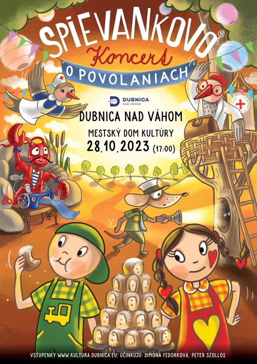 Dubnica nad Váhom, 28.10.2023, Spievankovský koncert o povolaniach