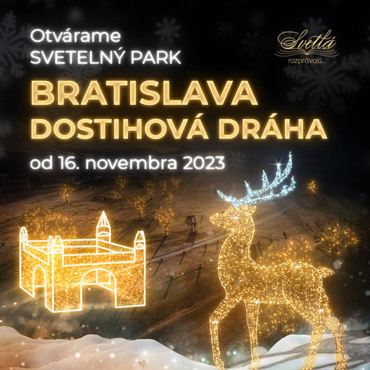 Bratislava, 16.11.2023 – 31.1.2024, Svetelný park na Bratislavskej dostihovej dráhe