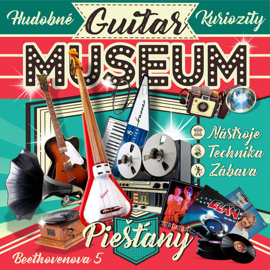 Piešťany, Museum, Hudobné kuriozity, Guitar