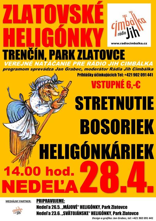 Trenčín/Zlatovce, 28.4.2024, Stretnutie bosoriek heligónkáriek
