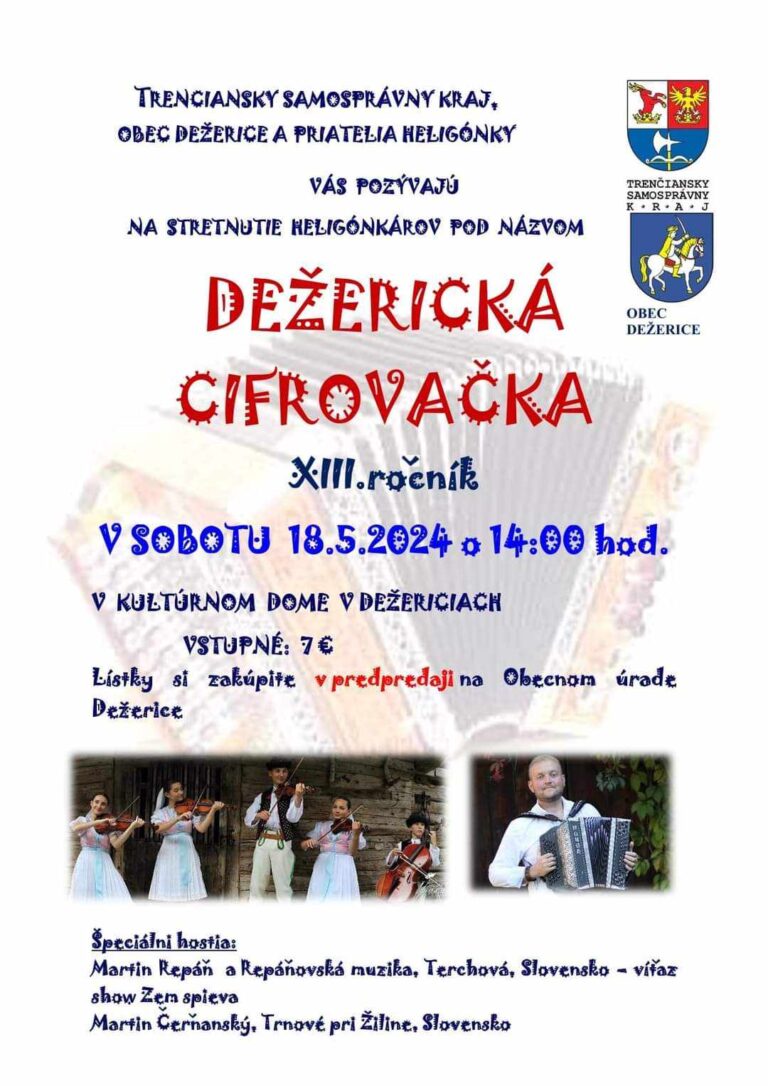 Dežerice, 18.5.2024, Dežerická cifrovačka