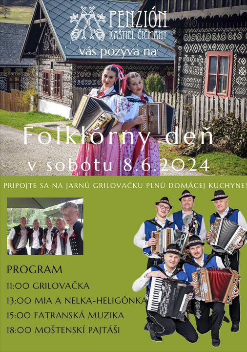 Čičmany,8.6.2024, Folklórny deň