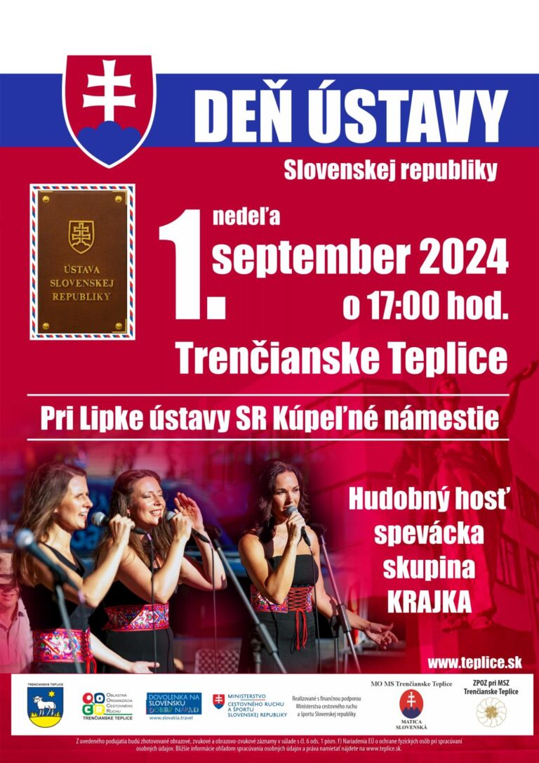 Trenčianske Teplice, 1.9.2024, Deň ústavy