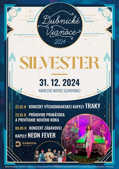 Dunmica nad váhom, 31.12.2024, Silvester