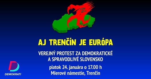 Trenčín, 24.1.2025, Aj Trenčín je Európa