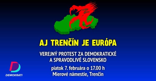 Trenčín, 7.2.2025, Aj Trenčín je Európa