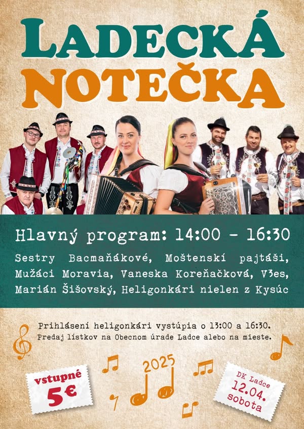 Ladce, 12.4.2025, Ladecká notečka