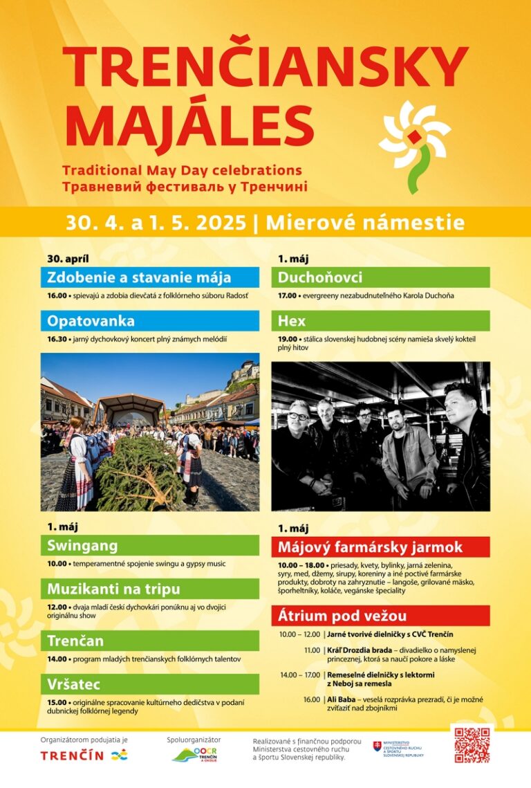 Trenčín, 30.4. – 1.5.2025, Trenčiansky majáles