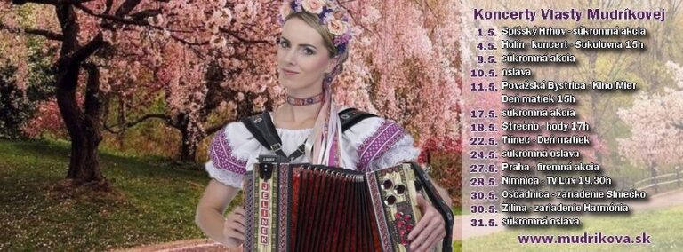 Vlasta Mudríková v máji 2025