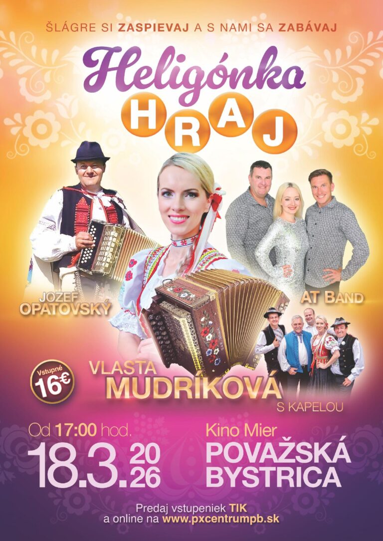 Považská Bystrica, 18.3.2026, Heligónka hraj