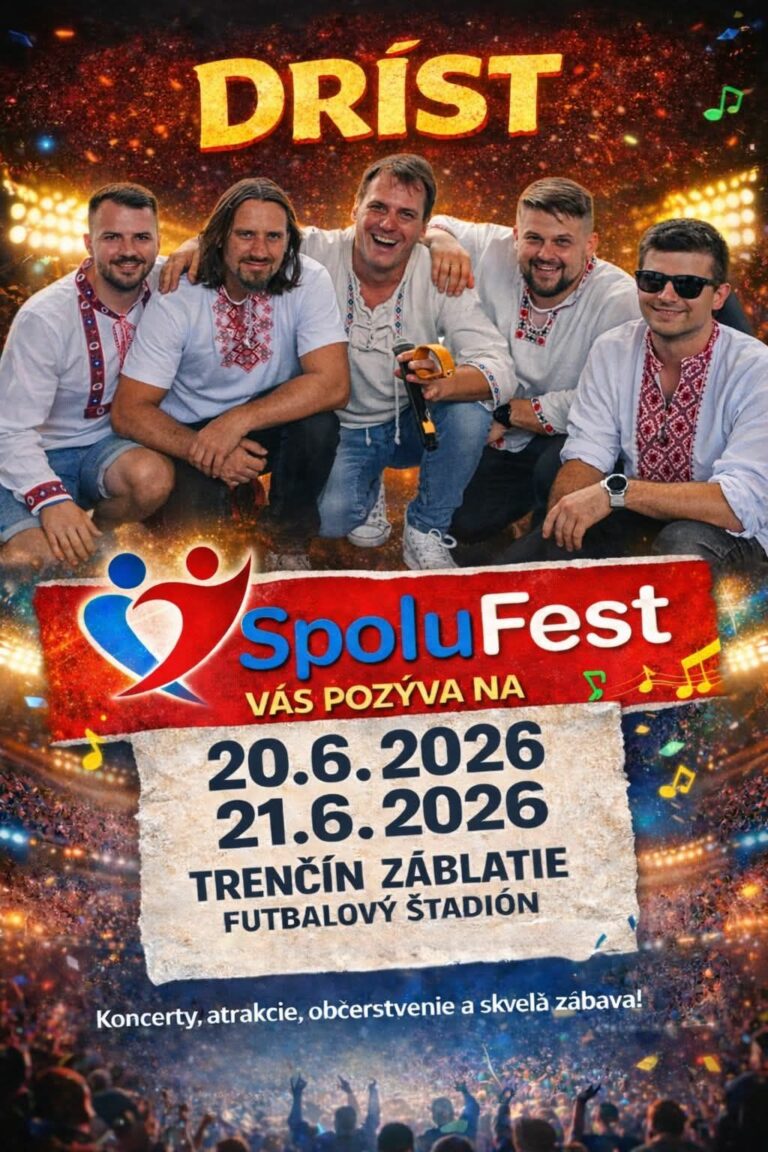 Trenčín-Záblatie, 20. a 21.6.2026, SpoluFest
