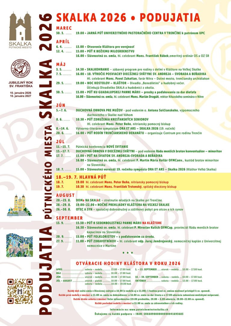 Skalka nad Váhom, 2026, Podujatia Skalka 2026