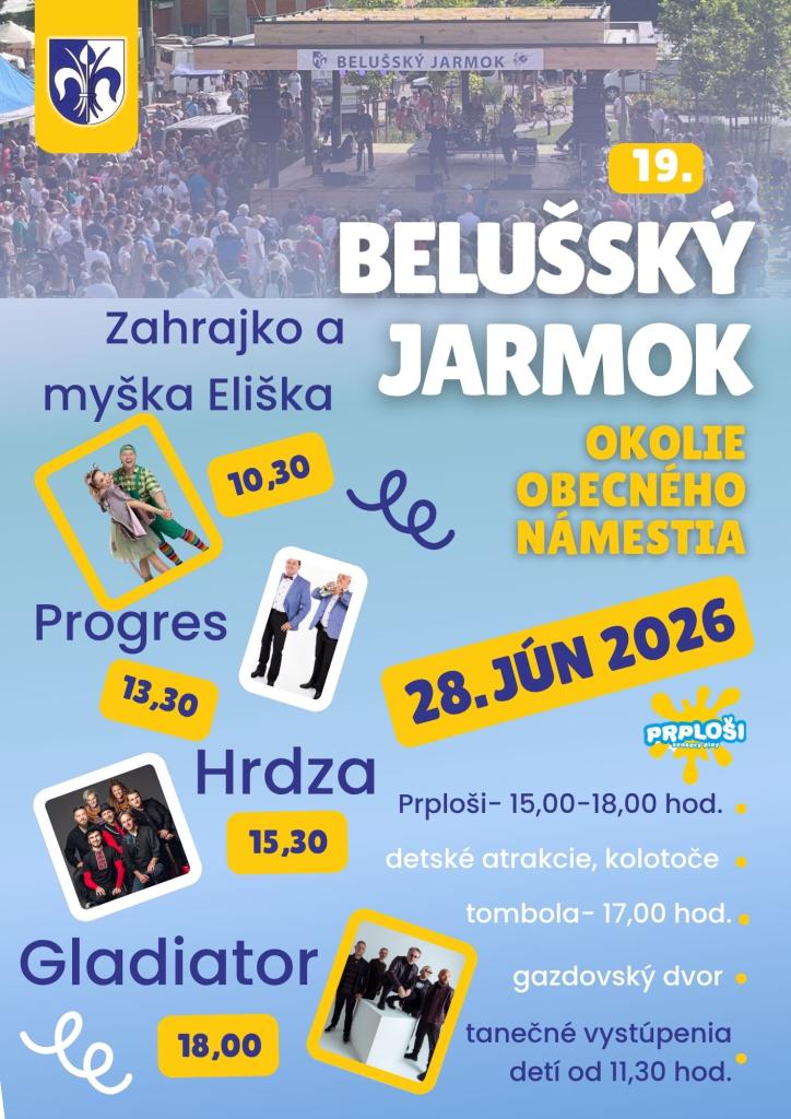 Beluša, 28.6.2026, Belušský jarmok