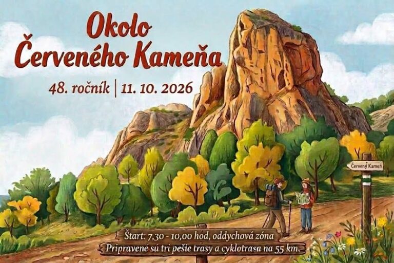 Červený Kameň, 11.10.2026, Okolo Červeného Kameňa