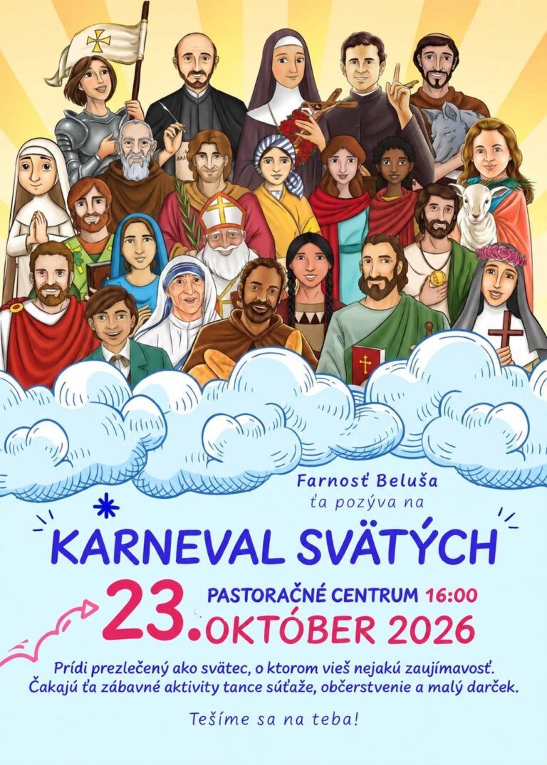 Beluša, 23.10.2026, Karneval svätých